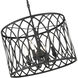 Arelyn 4 Light 18 inch Matte Black Indoor Pendant Ceiling Light